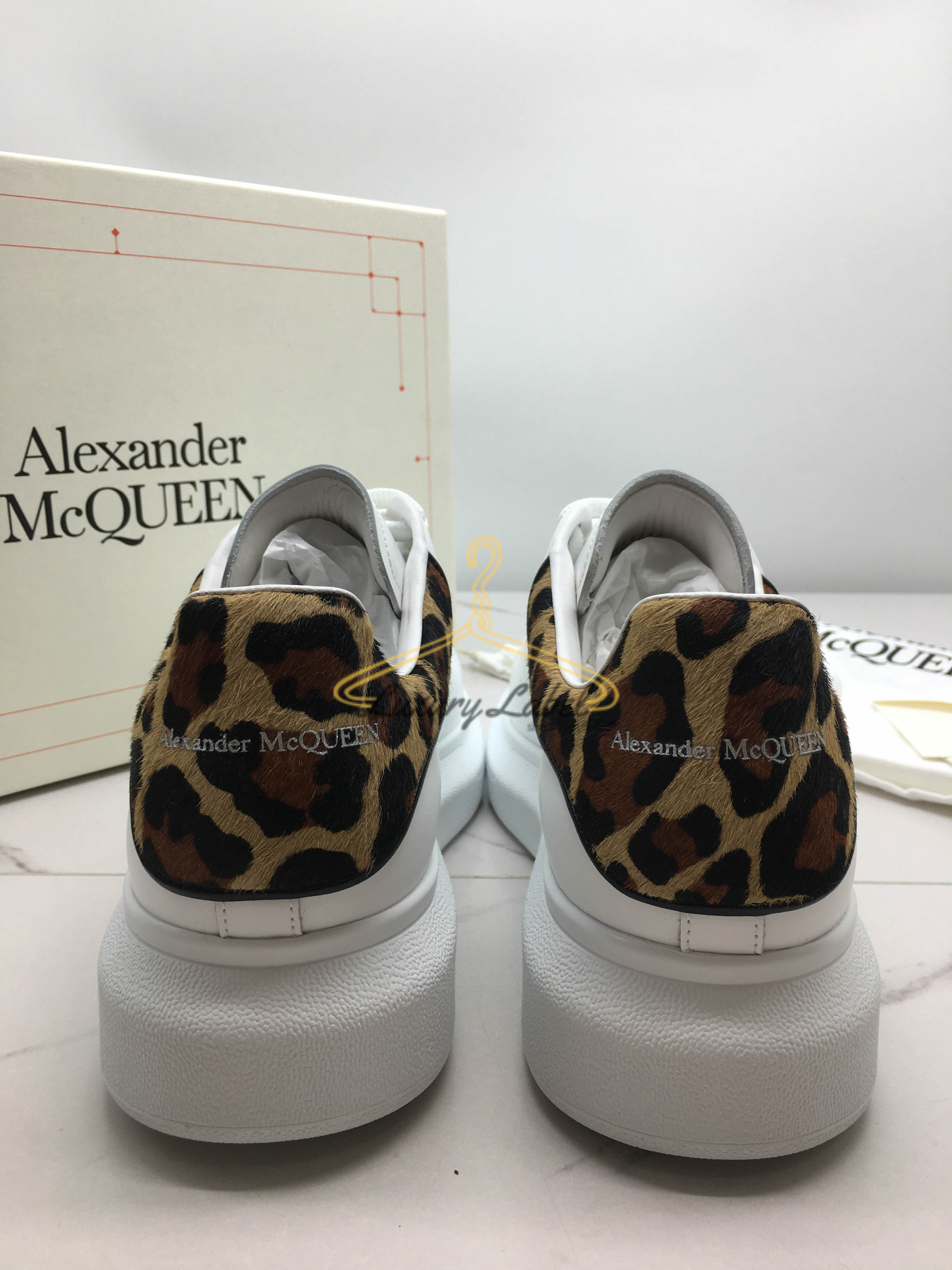 알렉산더 맥퀸 21ss 오버솔 스니커즈 레오파드 (남녀공용)