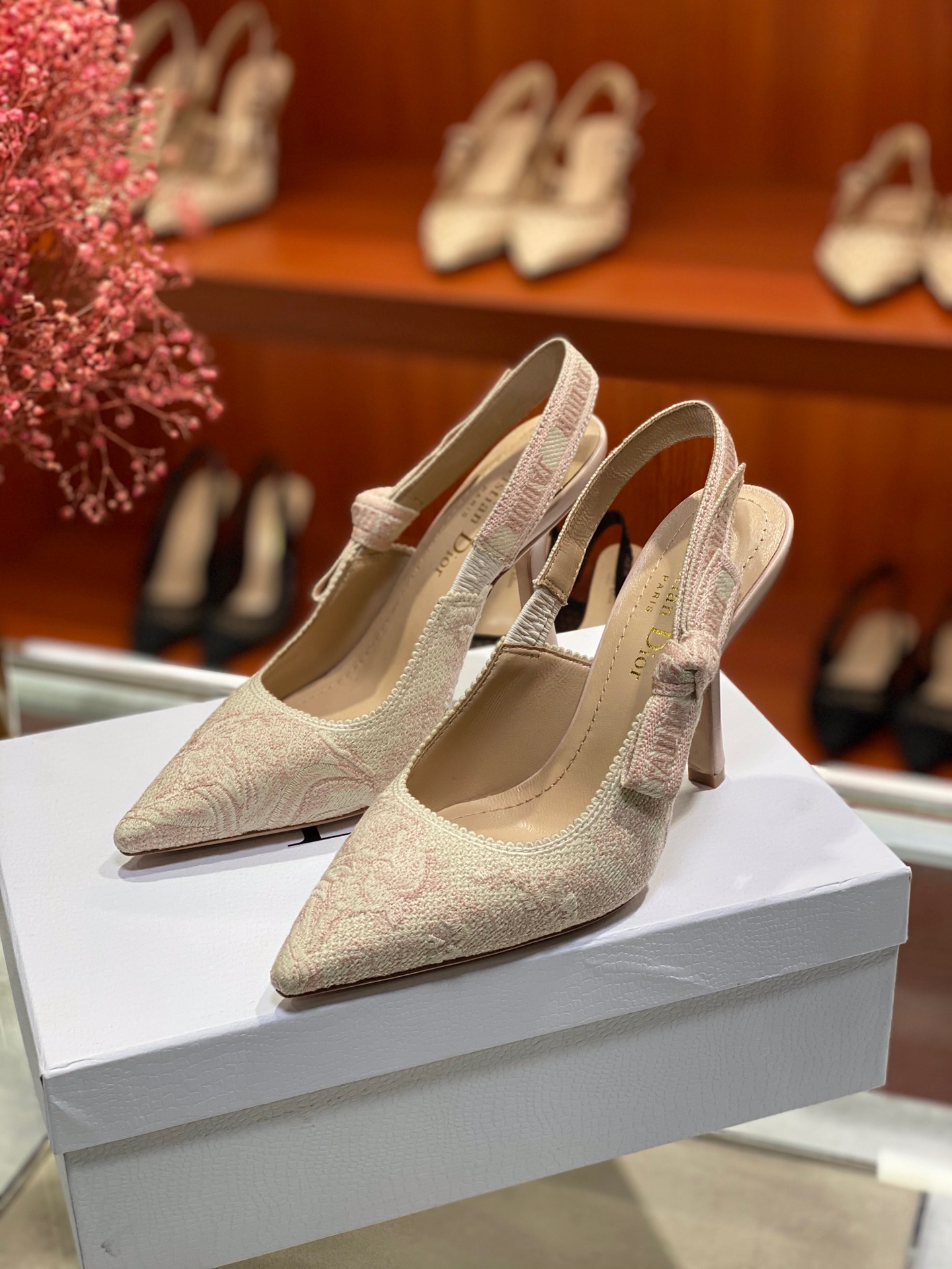 디올 J`a dior 슬링백 힐 (굽1.5cm/6.5cm/9.5cm) 