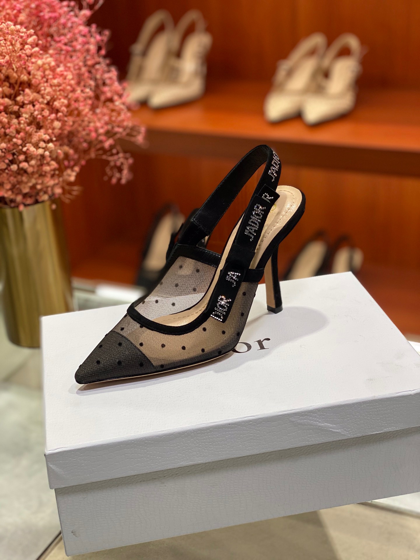 디올 J`a dior 슬링백 힐 (굽1.5cm/6.5cm/9.5cm) 