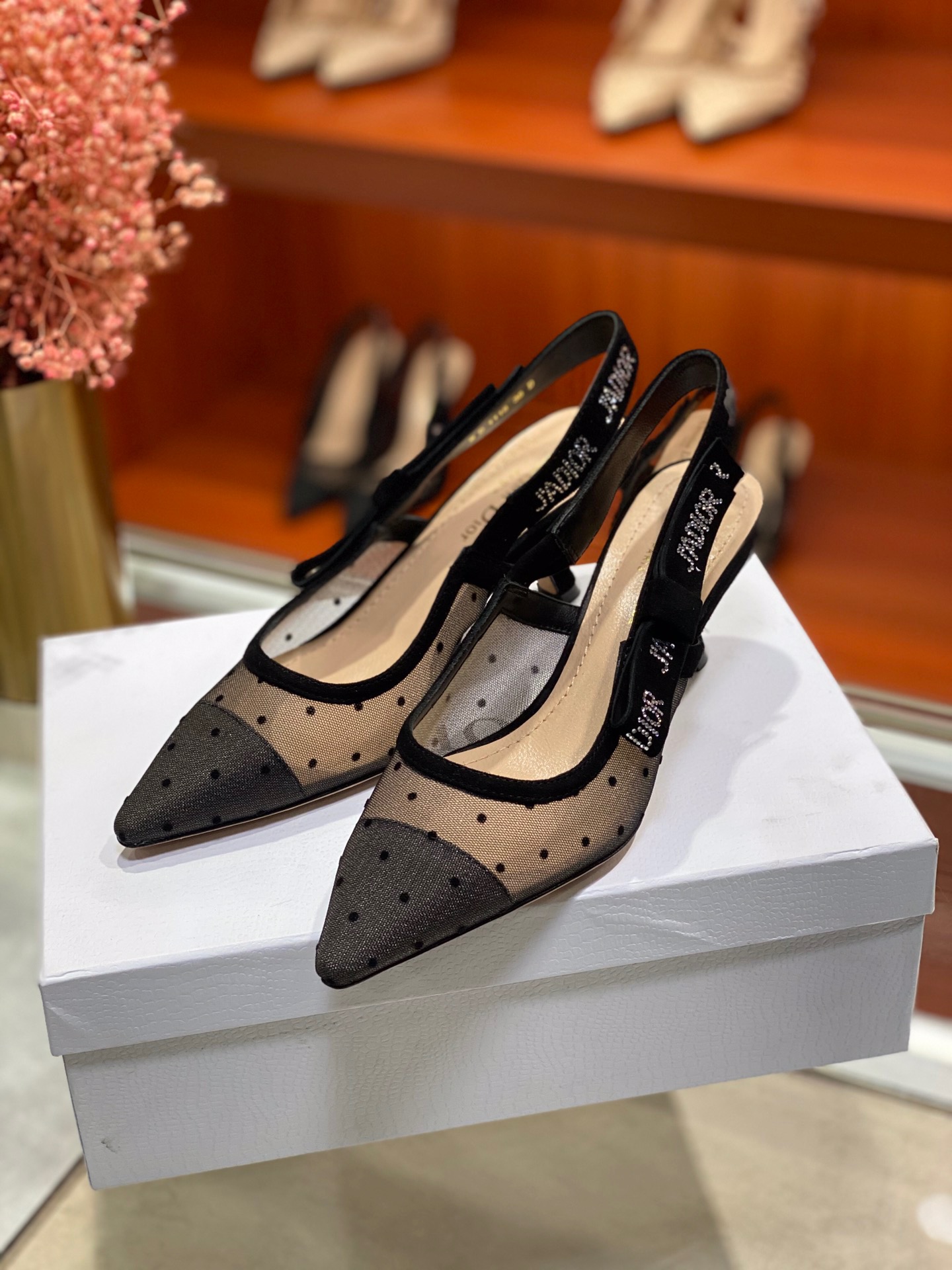 디올 J`a dior 슬링백 힐 (굽1.5cm/6.5cm/9.5cm) 