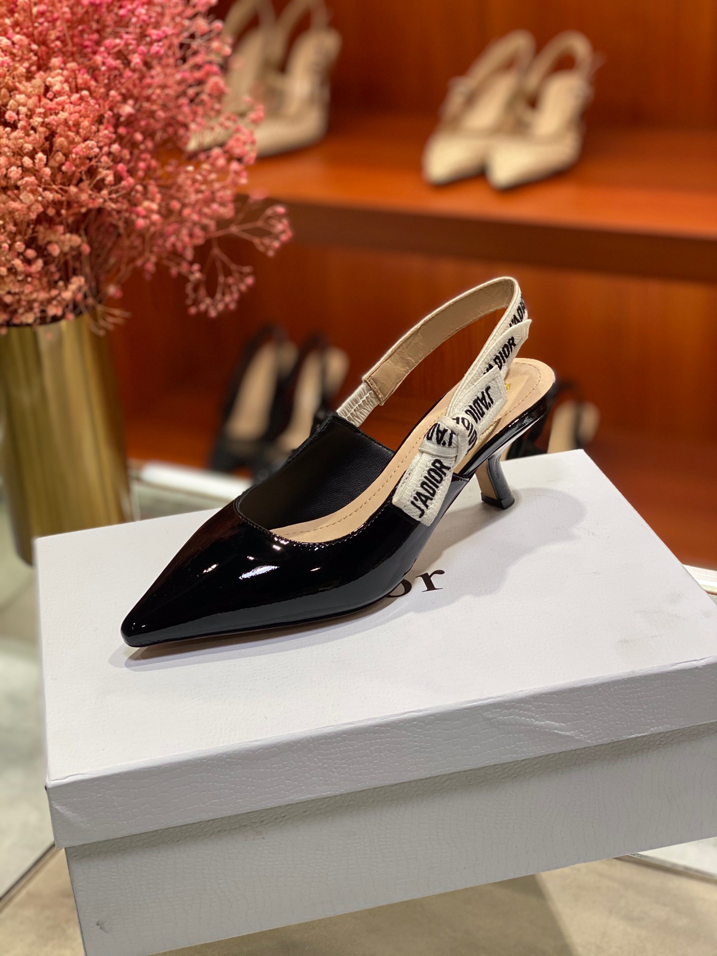 디올 J`a dior 슬링백 힐 (굽1.5cm/6.5cm/9.5cm) 정품급