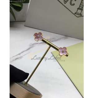 반클리프 알함브라 이어링 귀걸이 (V-gold소재)