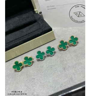 반클 알함브라 빈티지 이어링 귀걸이 (컬러 그린)