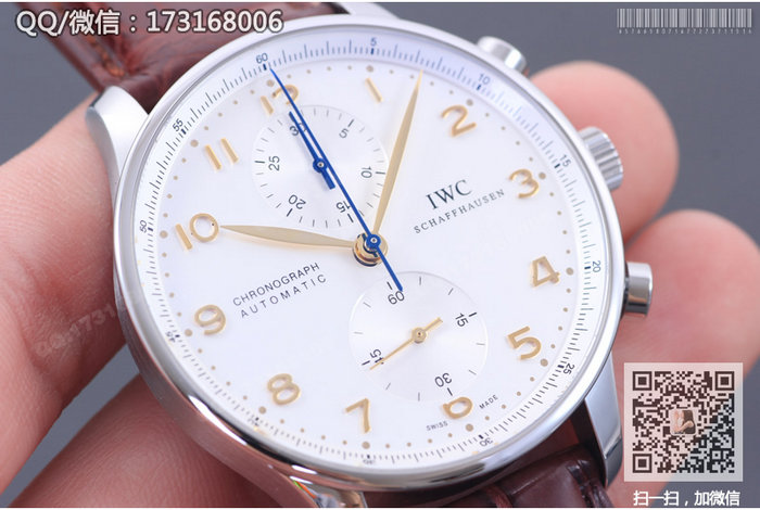 [ZF 공장 V2 버전] IWC 포르투갈어 타이밍 시리즈 흰판 IW371445