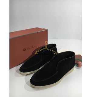 로로피아나 오픈 워크 스웨이드버전 (남성용) (컬러 블랙)