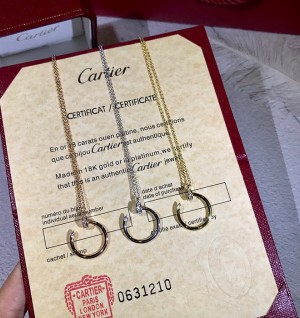 까르띠에 cartier 저스트앵끌루 목걸이 (3color)