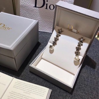 디올 dior 스타 펄 드롭 귀걸이