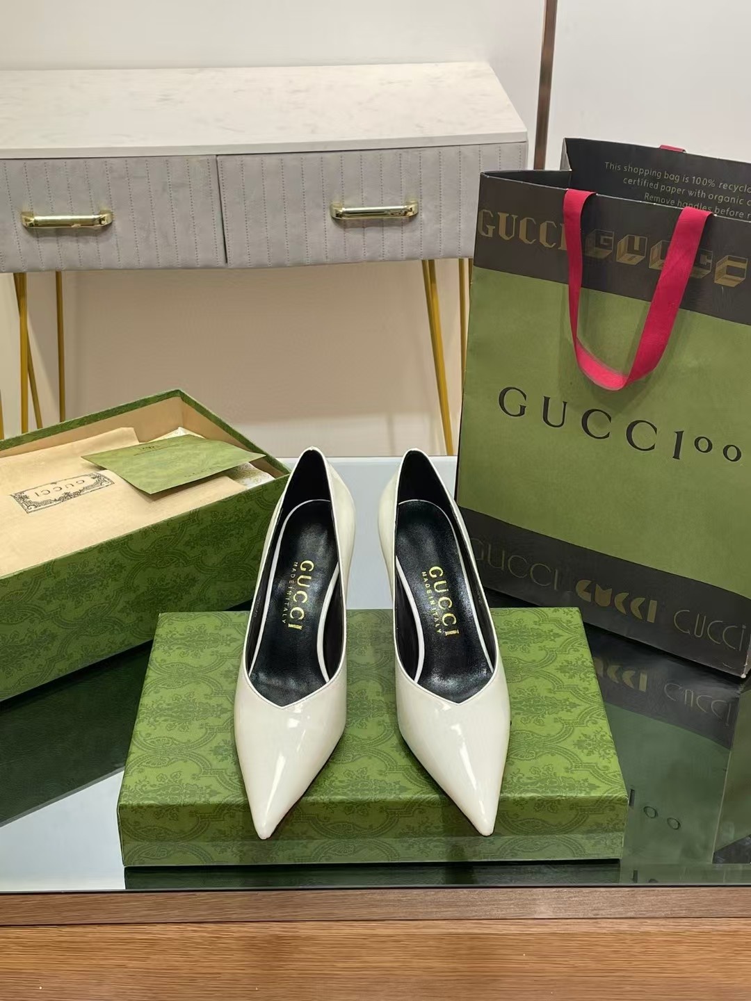 구찌 23ss gucci 스틸레토 하이 힐 (굽 8.5cm)