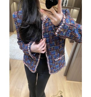 샤넬 트위드 자켓
