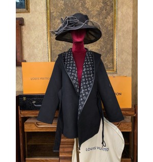 루이비통 후디드 랩 코트