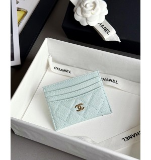 샤넬 25S 캐비어 카드홀더 (컬러 민트)