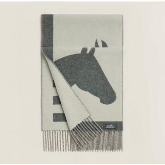 에르메스 H 카사크 러브스토리 캐시미어 머플러