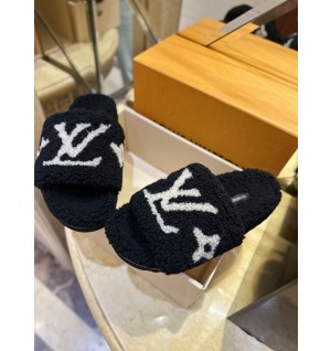 루이비통 시어링 파세오 플랫 컴포트 뮬