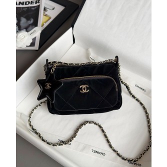 샤넬 25N 코코네쥬 별참 체인달린 미니백