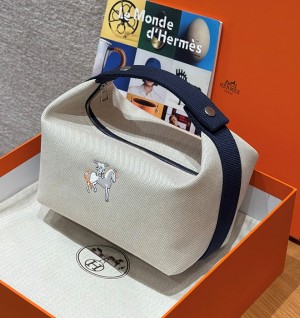 에르메스 브리드어브랙 파우치 GM