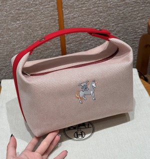 에르메스 브리드어브랙 파우치 GM