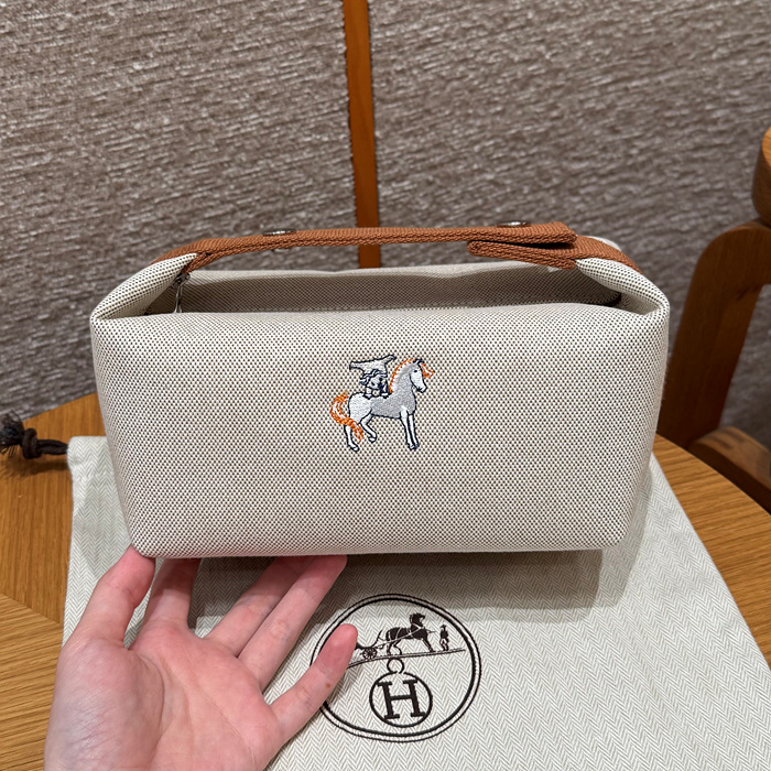 에르메스 브리드어브랙 파우치 PM