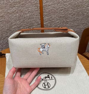 에르메스 브리드어브랙 파우치 PM