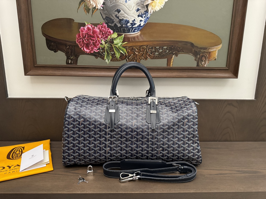 고야드 크로아지에 보스턴백 45cm/50cm (컬러 네이비) (신형)