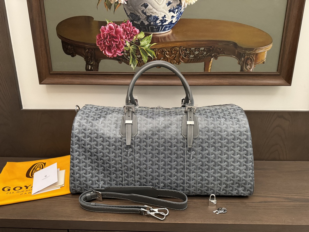 고야드 크로아지에 보스턴백 45cm/50cm (컬러 그레이) (신형)